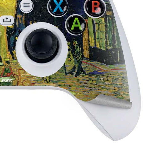 Cafe Terrace at Night by Van Gogh Xbox Series S Skins